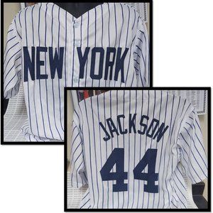 NEW YORK JACKSON BUTTON DOWN JERSEY REPLICA